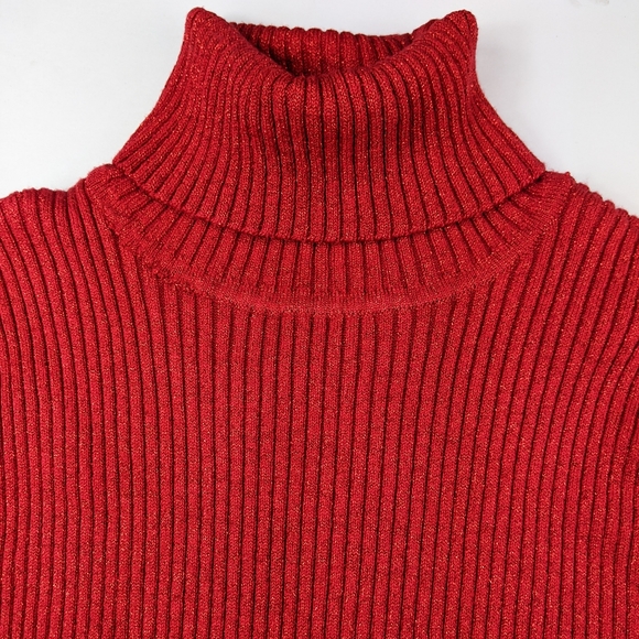 🚫SOLD🚫 VTG 90s NY & Co turtleneck sweater - Picture 6 of 6